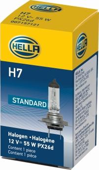 HELLA 8GH 178 555-011 - Bulb, spotlight car-mod.net