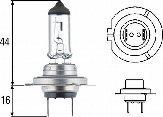 HELLA 8GH 178 560-493 - Bulb, headlight car-mod.net