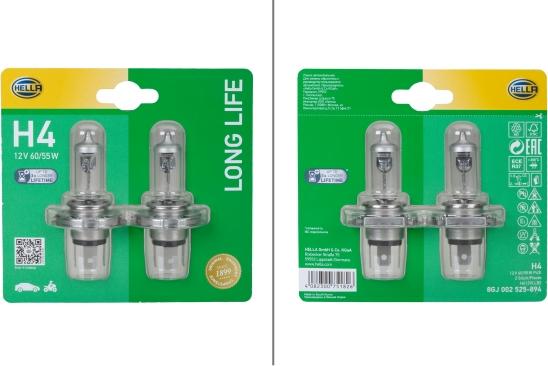 HELLA 8GJ 002 525-894 - Bulb, spotlight car-mod.net