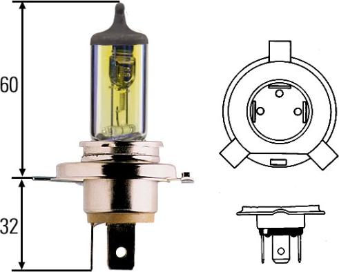 HELLA 8GJ 002 525-341 - Bulb, spotlight car-mod.net