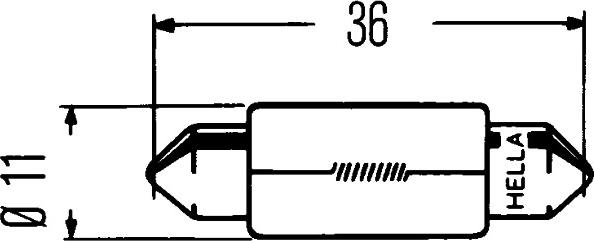 HELLA 8GM 002 092-137 - Bulb car-mod.net