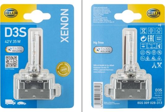 HELLA 8GS 009 028-313 - Bulb, spotlight car-mod.net