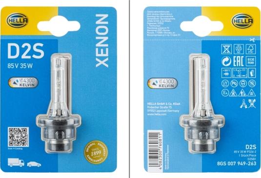 HELLA 8GS 007 949-263 - Bulb, spotlight car-mod.net