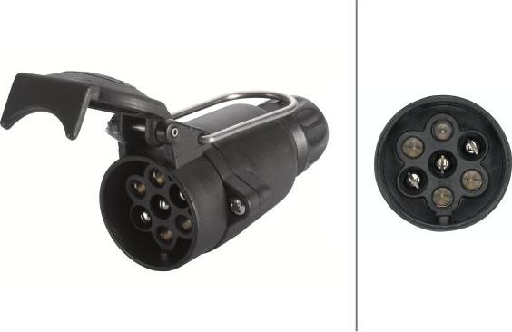 HELLA 8JB001939001 - Trailer socket car-mod.net