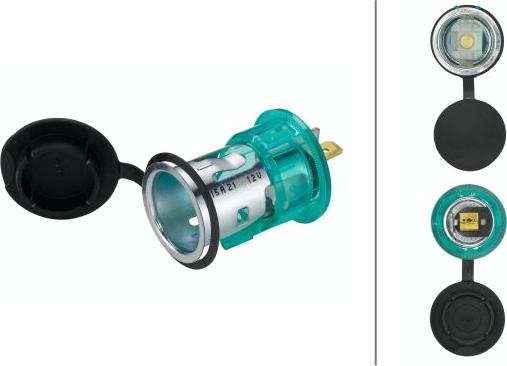 HELLA 8JB008023-001 - Trailer socket car-mod.net