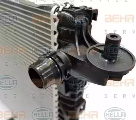HELLA 8MK 376 990-031 - Radiator, engine cooling car-mod.net