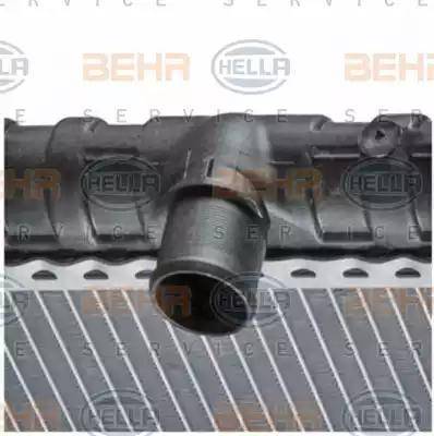HELLA 8MK 376 745-134 - Radiator, engine cooling car-mod.net