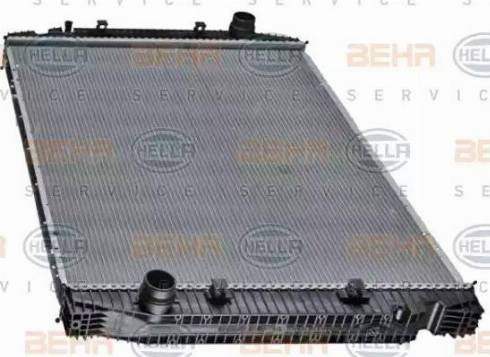 HELLA 8MK 376 721-791 - Radiator, engine cooling car-mod.net