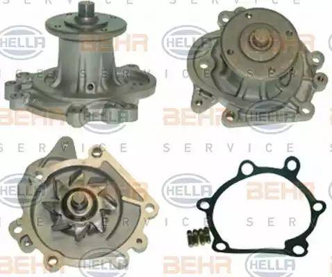 HELLA 8MP 376 804-541 - Water Pump car-mod.net
