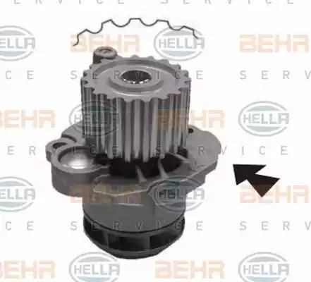 HELLA 8MP 376 800-554 - Water Pump car-mod.net
