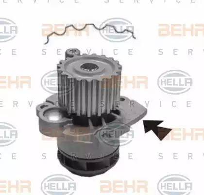 HELLA 8MP 376 800-024 - Water Pump car-mod.net