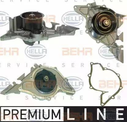 HELLA 8MP 376 801-441 - Water Pump car-mod.net
