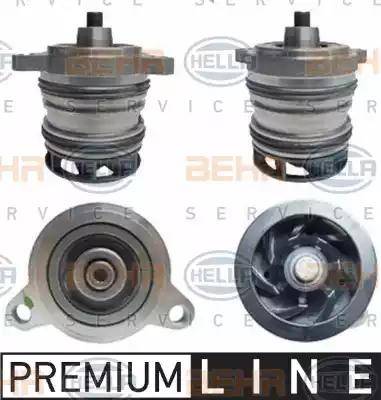 HELLA 8MP 376 801-111 - Water Pump car-mod.net