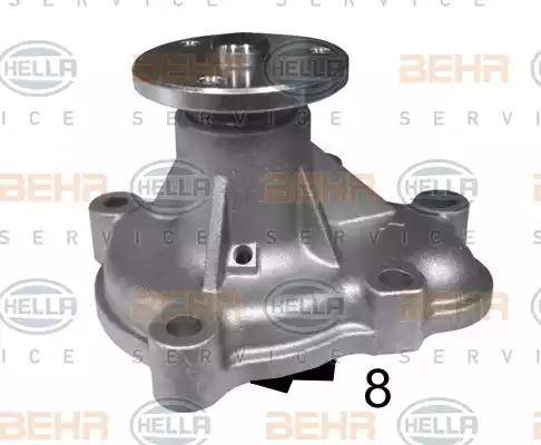 HELLA 8MP 376 810-284 - Water Pump car-mod.net