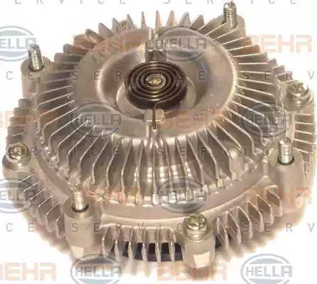 HELLA 8MV 376 791-351 - Clutch, radiator fan car-mod.net
