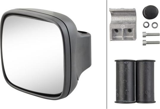 HELLA 8SB 501 359-532 - Wide-Angle Mirror car-mod.net