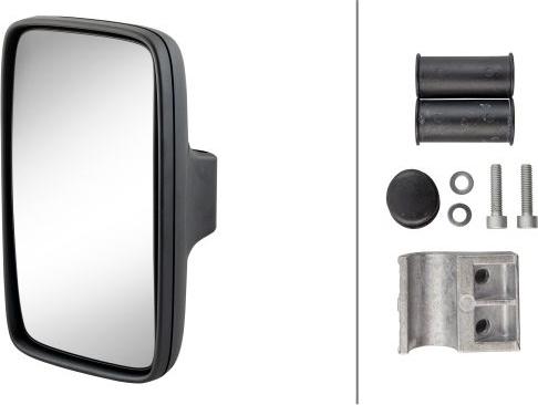 HELLA 8SB 501 358-572 - Outside Mirror car-mod.net