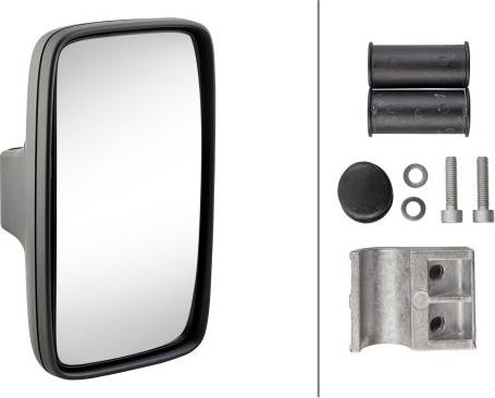 HELLA 8SB 501 358-012 - Outside Mirror car-mod.net