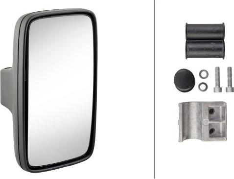 HELLA 8SB 501 358-082 - Outside Mirror car-mod.net
