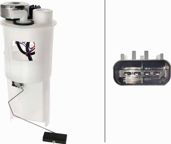 HELLA 8TF 358 313-741 - Fuel Supply Module car-mod.net