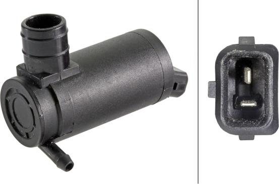 HELLA 8TW 006 848-001 - Water Pump, window cleaning car-mod.net