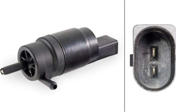 HELLA 8TW 006 848-021 - Water Pump, window cleaning car-mod.net