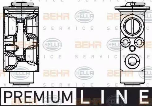 HELLA 8UW 351 336-151 - Expansion Valve, air conditioning car-mod.net