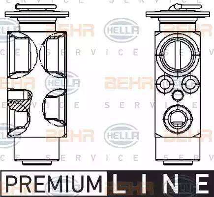 HELLA 8UW 351 336-161 - Expansion Valve, air conditioning car-mod.net