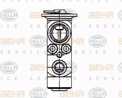 HELLA 8UW 351 239-251 - Expansion Valve, air conditioning car-mod.net