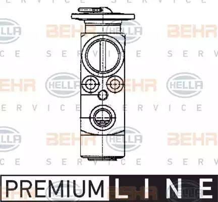 HELLA 8UW 351 234-041 - Expansion Valve, air conditioning car-mod.net