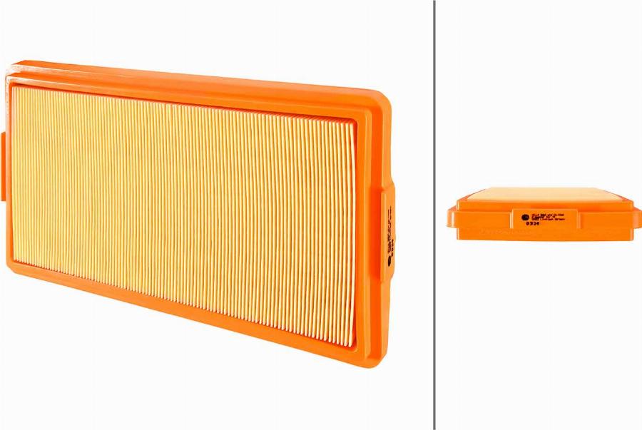 HELLA 8ZA 358 321-901 - Engine Air Filter car-mod.net