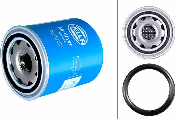 HELLA 8ZD 358 334-011 - Air Dryer Cartridge, compressed-air system car-mod.net