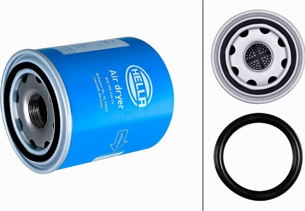 HELLA 8ZD 358 334-141 - Air Dryer Cartridge, compressed-air system car-mod.net
