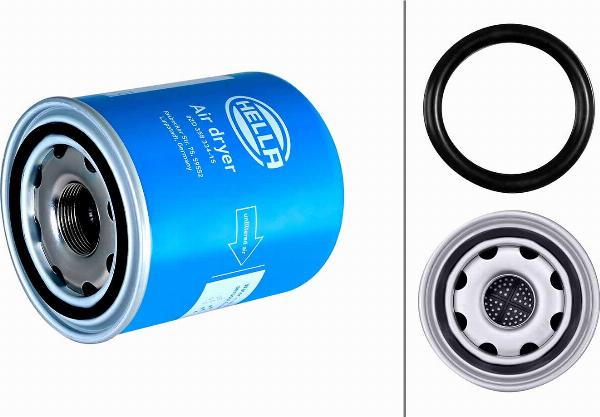 HELLA 8ZD 358 334-151 - Air Dryer Cartridge, compressed-air system car-mod.net