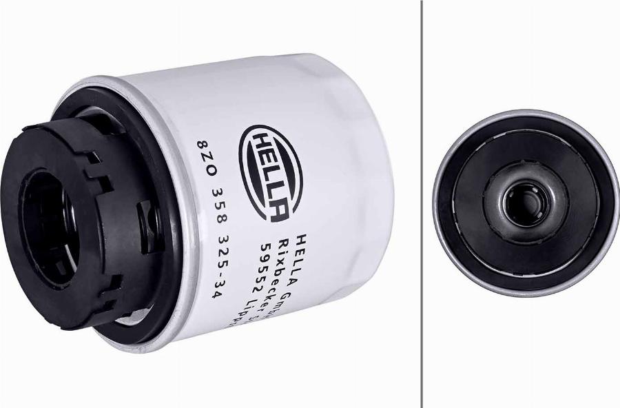 HELLA 8ZO 358 325-341 - Oil Filter car-mod.net