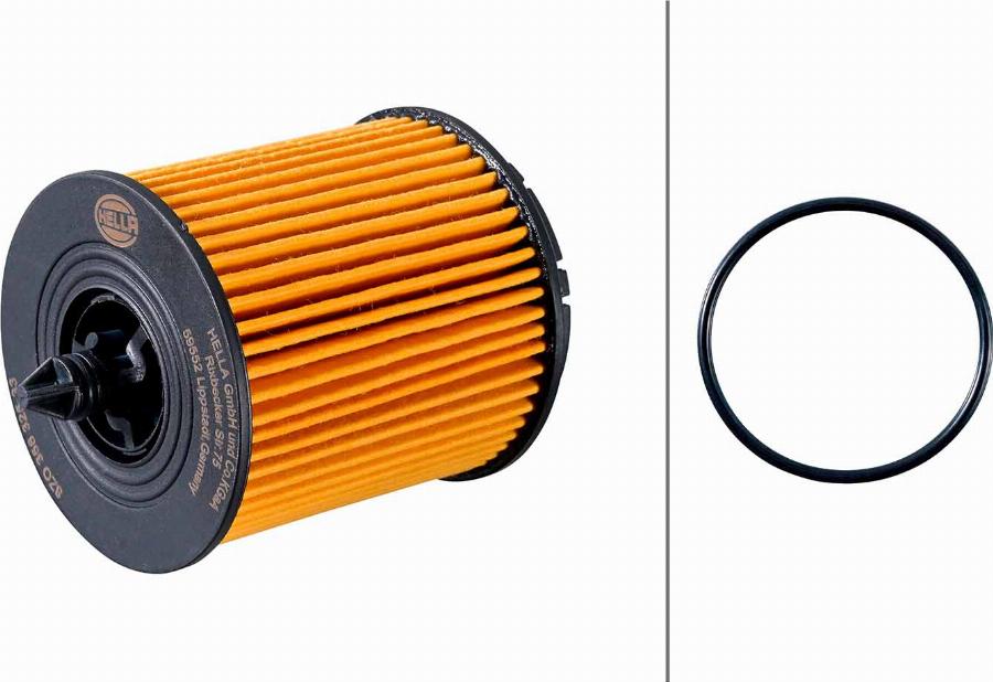 HELLA 8ZO 358 325-331 - Oil Filter car-mod.net