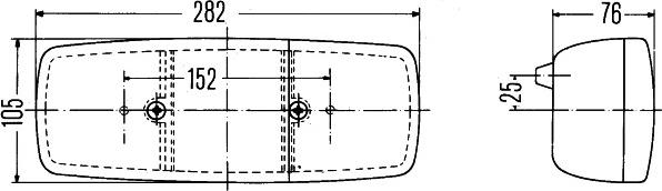 HELLA 2SD 001 699-061 - Combination Rearlight car-mod.net