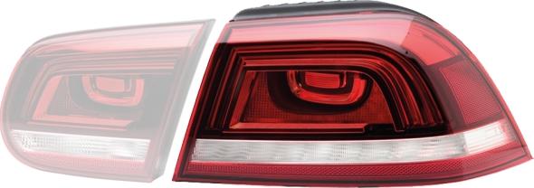 HELLA 2SD 010 697-111 - Combination Rearlight car-mod.net