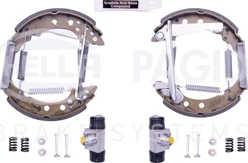 HELLA PAGID 8DB 355 005-241 - Drum Brake Shoe Set car-mod.net