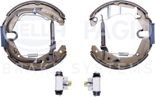 HELLA PAGID 8DB 355 005-271 - Drum Brake Shoe Set car-mod.net