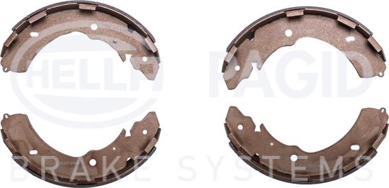 HELLA PAGID 8DB 355 000-421 - Drum Brake Shoe Set car-mod.net
