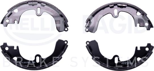 HELLA PAGID 8DB 355 000-871 - Drum Brake Shoe Set car-mod.net