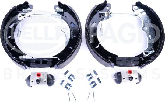 HELLA PAGID 8DB 355 022-461 - Drum Brake Shoe Set car-mod.net