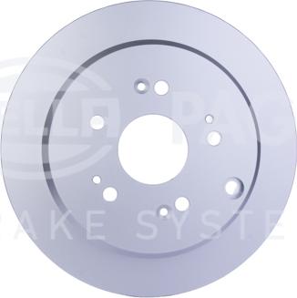 HELLA PAGID 8DD 355 118-901 - Brake Disc car-mod.net