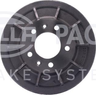 HELLA PAGID 8DT 355 301-021 - Brake Drum car-mod.net