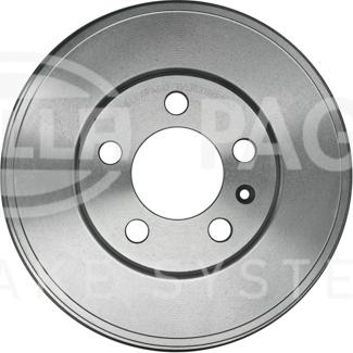 HELLA PAGID 8DT 355 303-181 - Brake Drum car-mod.net