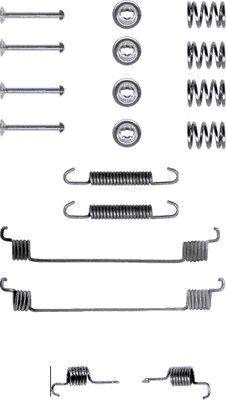 HELLA PAGID 8DZ 355 200-101 - Accessory Kit, brake shoes car-mod.net