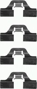 HELLA PAGID 8DZ 355 202-621 - Accessory Kit for disc brake Pads car-mod.net