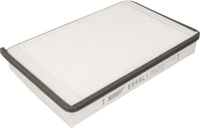 Hengst Filter E969LI - Filter, interior air car-mod.net