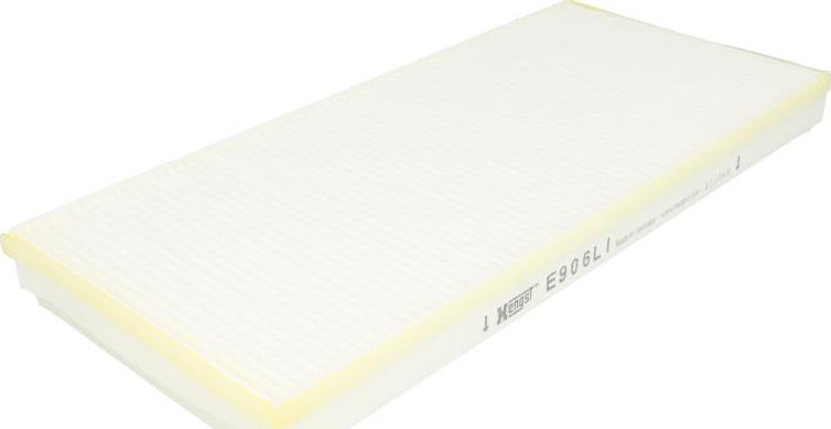Hengst Filter E906LI - Filter, interior air car-mod.net